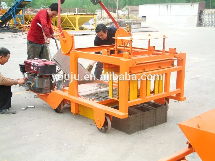 QMR4-45 Mobile Hollow Block Machine – In Stock - Image 4