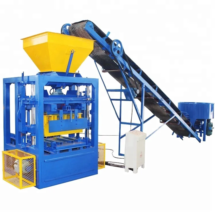 QTJ4-24 Concrete Block Machine – In Stock - Image 2