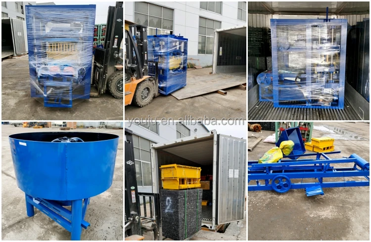 QTJ4-24 Block Moulding Machine for Hollow Concrete Block – In Stock - Image 5