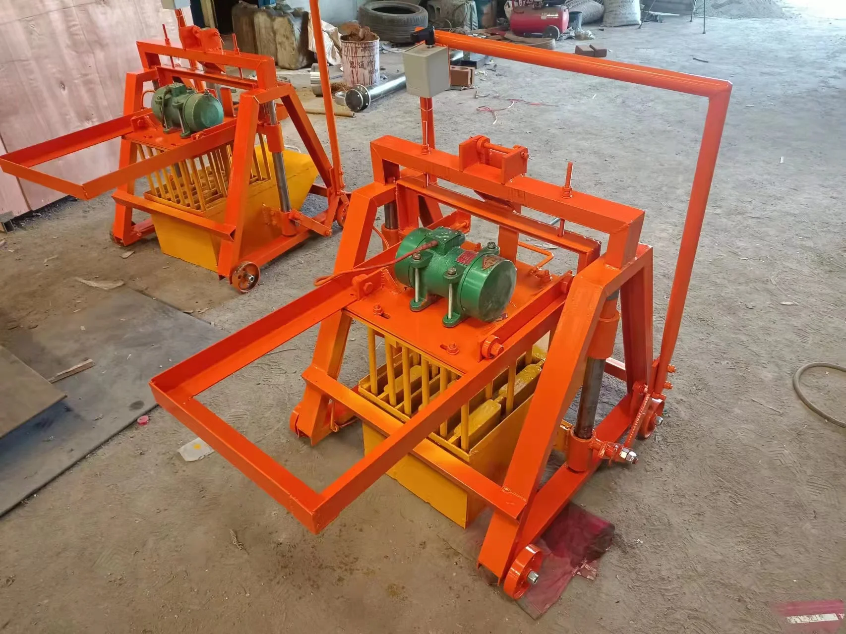 QMJ2-45 Mobile Block Machine with Diesel Engine – In Stock - Image 4