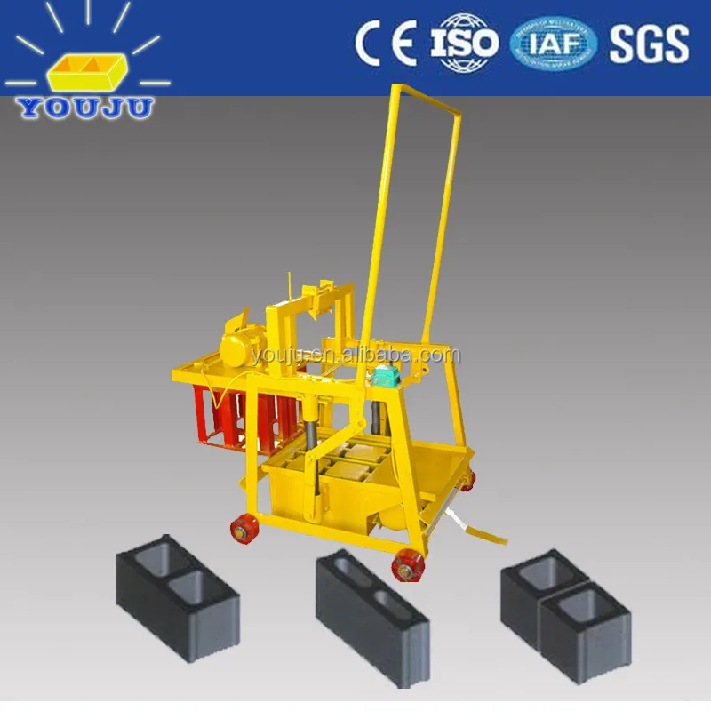 QMJ2-45 Mobile Block Making Machine for Hollow Block – In Stock - Image 5