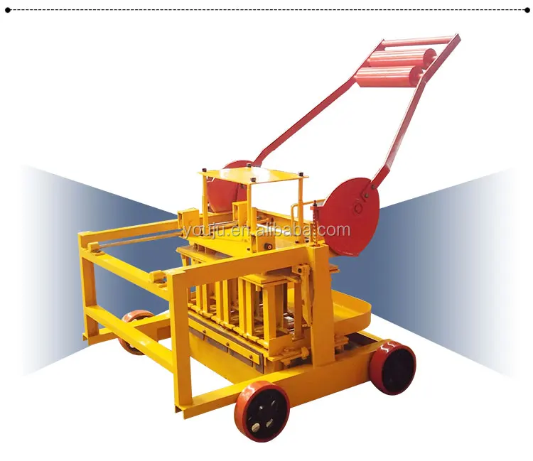 QMR4-45 Diesel Engine Concrete Block Machine – In Stock - Image 4
