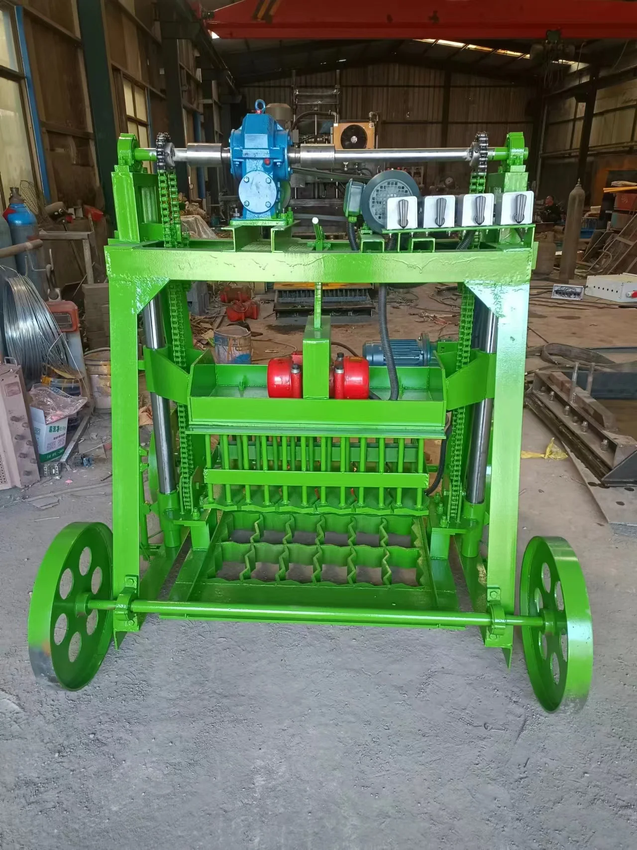 Hollow Block Making Machine QMJ4-45 | In Stock - Image 4