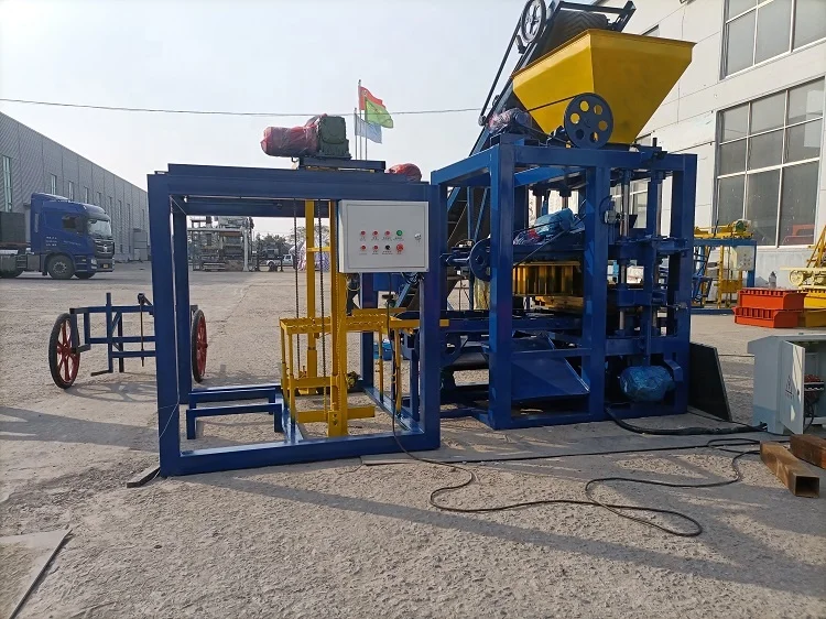 QTJ4-24 Block Moulding Machine for Hollow Concrete Block – In Stock - Image 3
