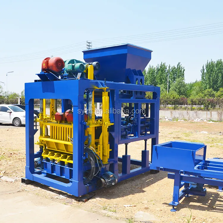 QTJ4-25 Semi-Automatic Block Machine for Hollow Block – In Stock - Image 6
