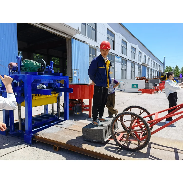 QTJ4-40 Concrete Block Making Machine | Ready to Ship - Image 3