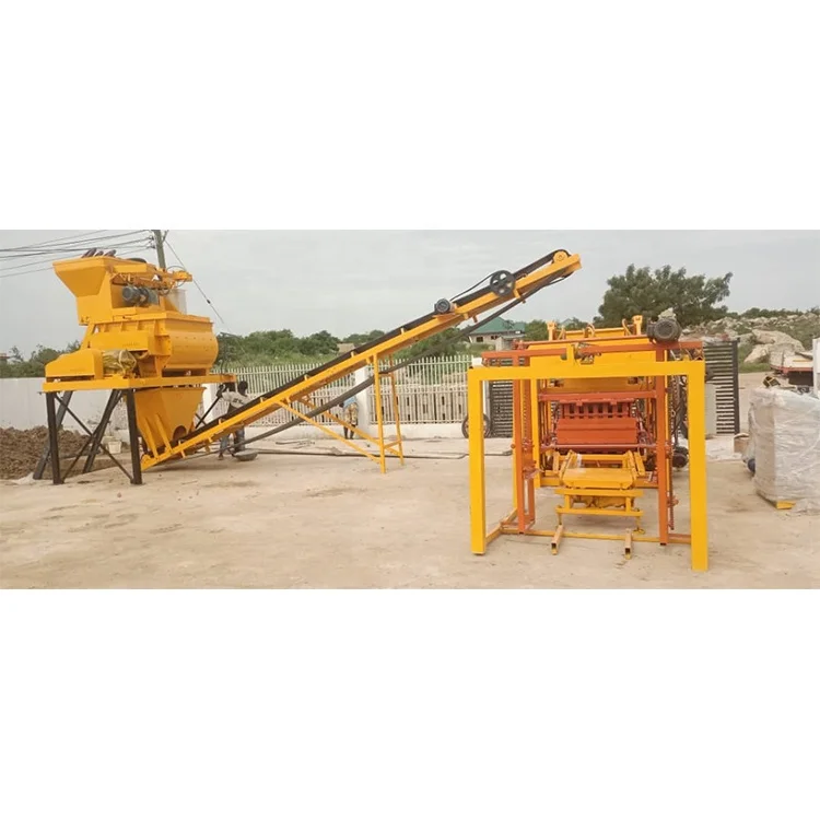 QT4-15 Automatic Hydraulic Concrete Brick Machine – In Stock - Image 6
