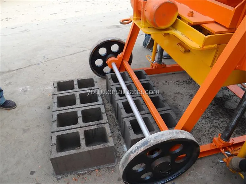 QMJ4-45 Mobile Block Machine for Hollow Block – In Stock - Image 5
