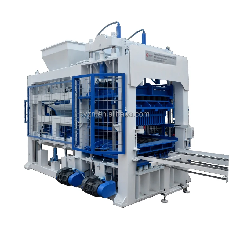 In Stock QT10-15 Interlocking Brick Machine for Block Production - Image 4