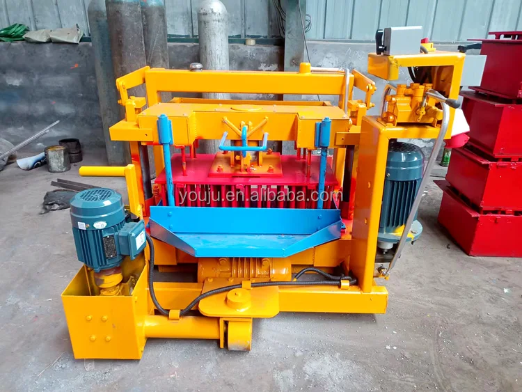 In Stock Semi Automatic Concrete Block Moulding Machine for Hollow Block - Image 2