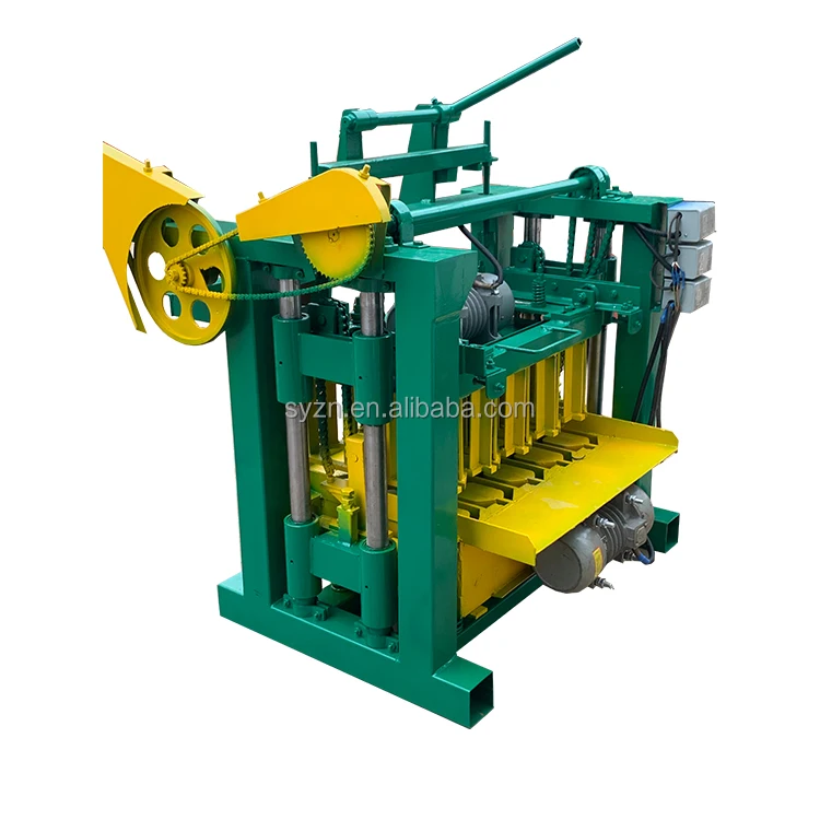 QTJ4-40 Semi-Automatic Block Machine for Hollow Brick – In Stock - Image 4
