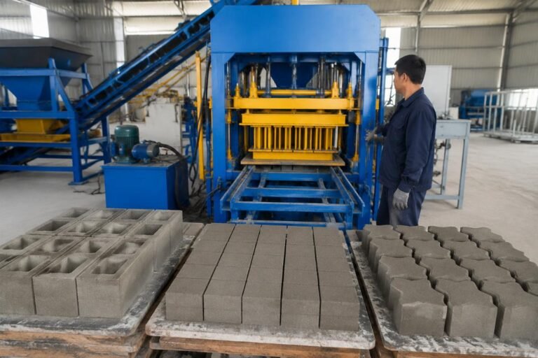 Can a Mobile Block Machine Produce Hollow, Solid and Paver Blocks?