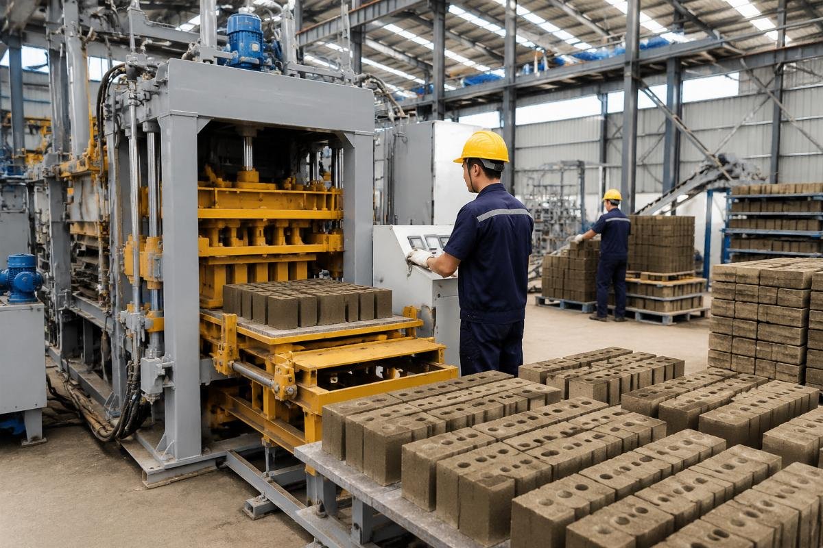 Cost comparison of brick production machinery