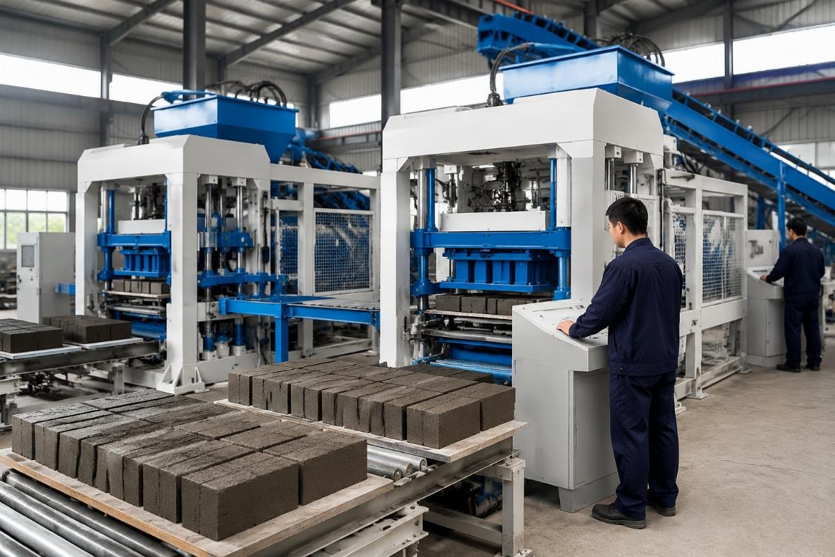 automatic brick making machine price European-style airbag vibration system comparison