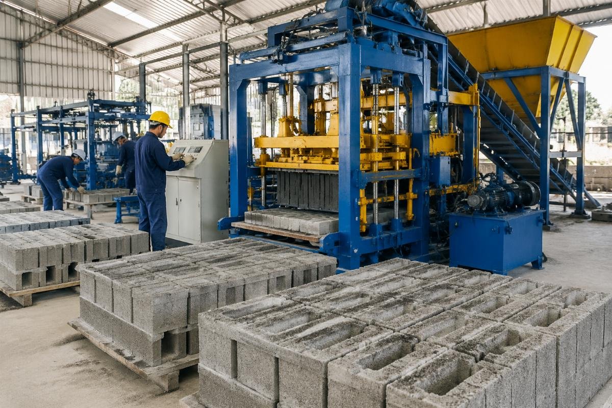 Fly ash block density and thermal performance comparison