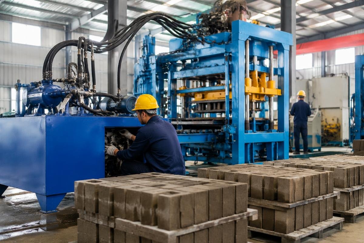 hydraulic system failure brick making equipment China Cost comparison chart showing preventive versus reactive hydraulic maintenance expenses