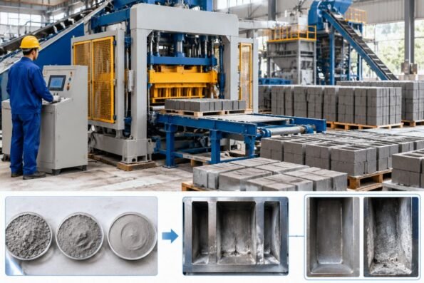 Fly Ash Block Machine Material Grade Standards for Sale