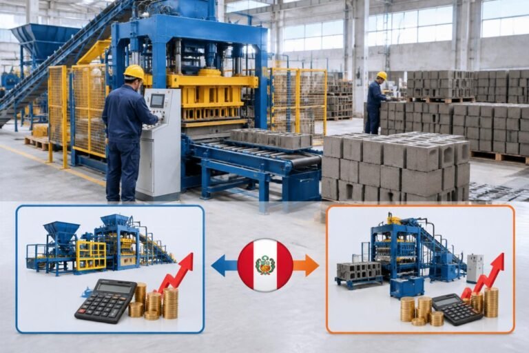 Concrete Block Machine Import Duty Peru: Shiyue Factory Supplier